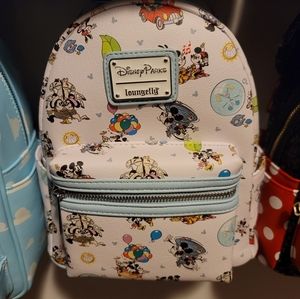 Mickey & Minnie's Runaway Railway Mini Backpack Disney Theme Parks loungefly
